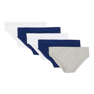Pack of five boys' assorted briefs